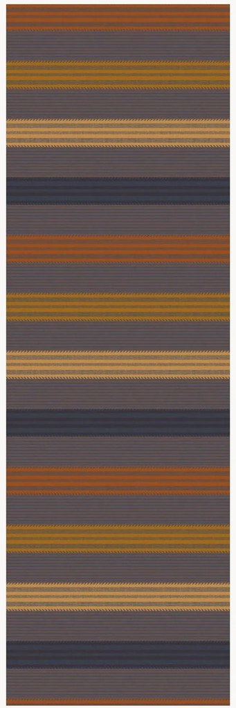 Jacquard tafelloper Mille Bambous Onyx
