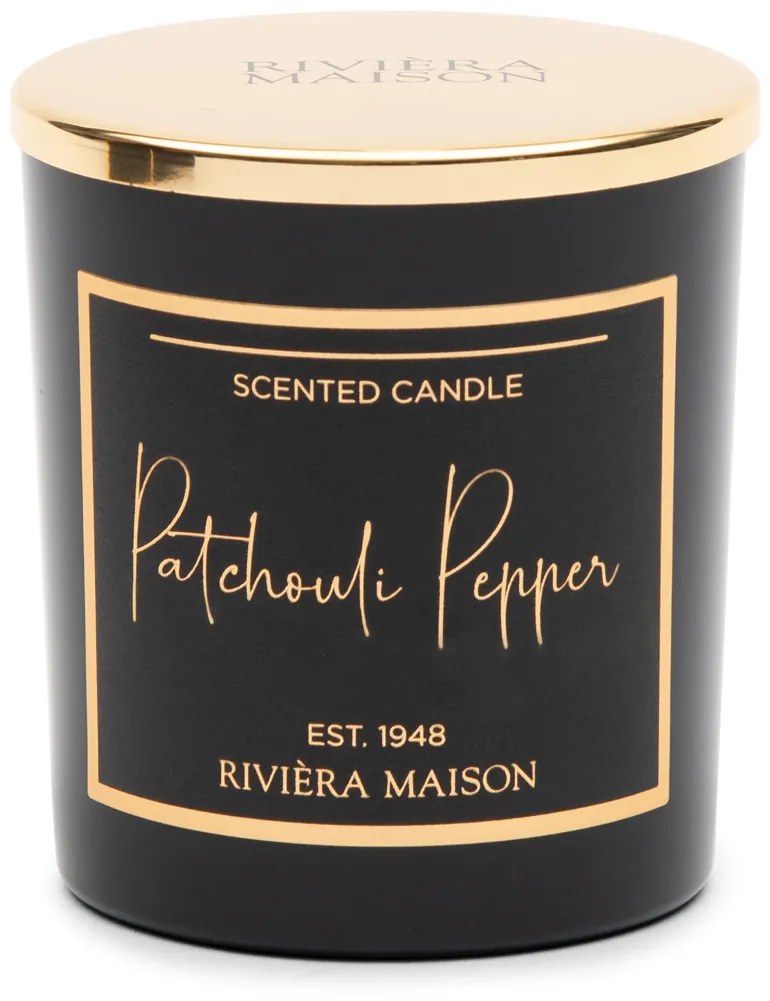 Rivièra Maison - RM Patchouli Pepper Scented Candle - Kleur: wit