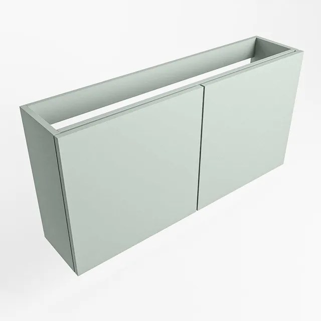 Mondiaz FOWY fonteinonderkast - 100x22x50cm - 2 deuren - push to open - softclose - Greey FOWYTO100Gre2D