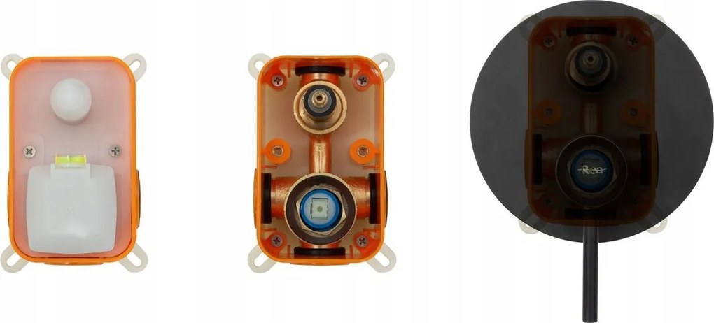 Inbouw badmengkraan Rea Lungo Gold + BOX