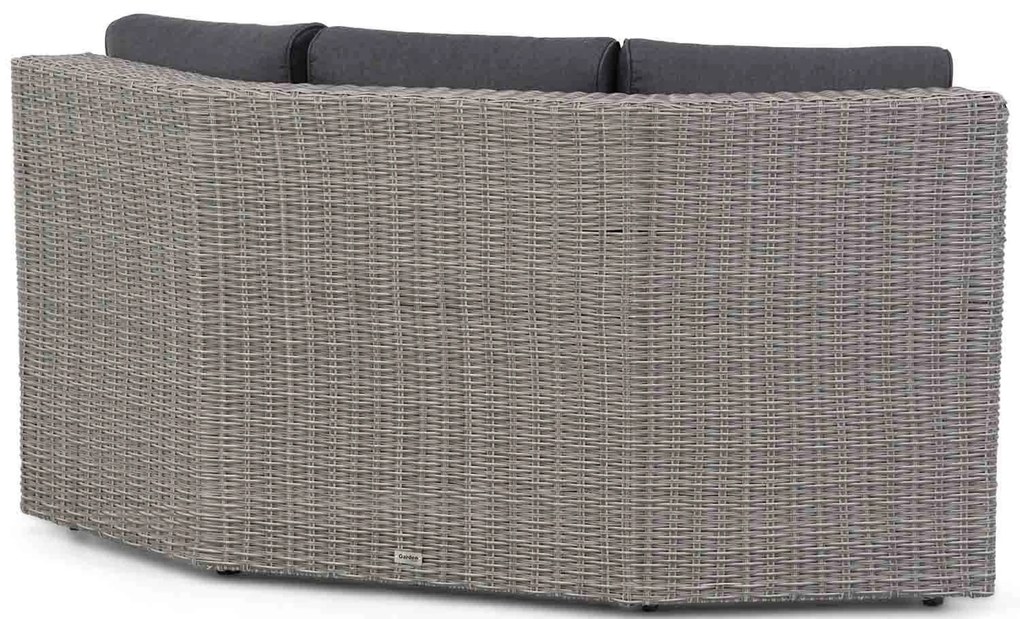Dining Loungeset 5 personen Wicker Grijs Garden Collections New Castle