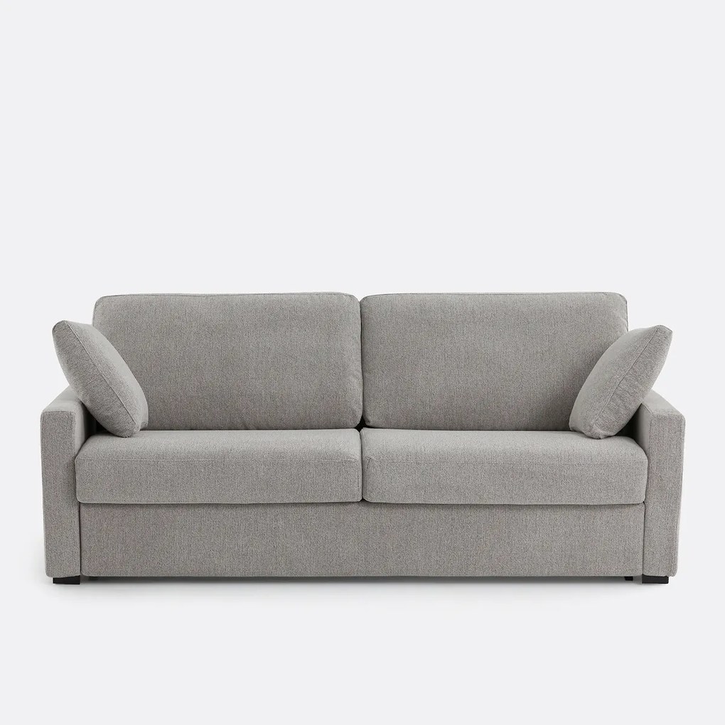 Slaapbank van gemêleerde structuurstof, Comfort Bultex®, Timor