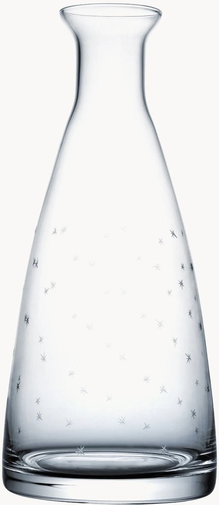 Mondgeblazen kristallen karaf Stars, 850 ml