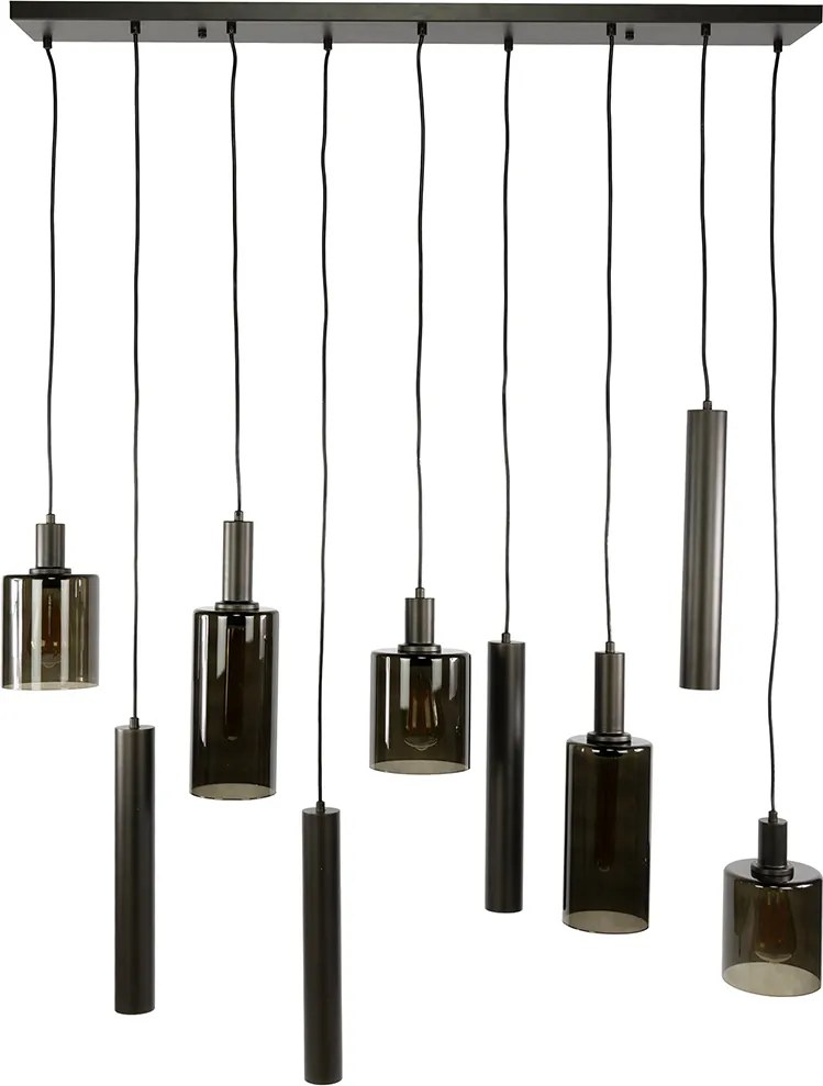 Hanglamp Met Cilindervormige Glazen