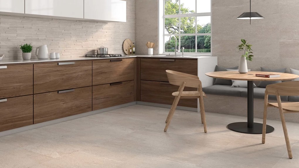 Valence Estada vloertegel 60x120cm cream gerectificeerd