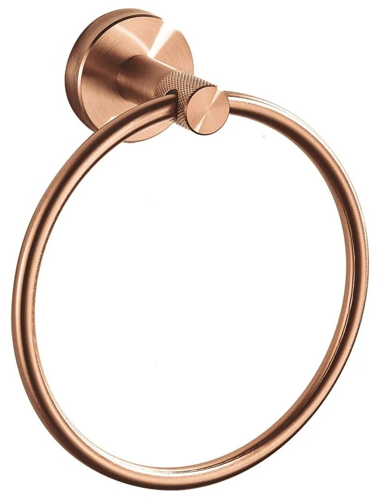 Badkamerhanger Ring 6610 Modern Brush Copper