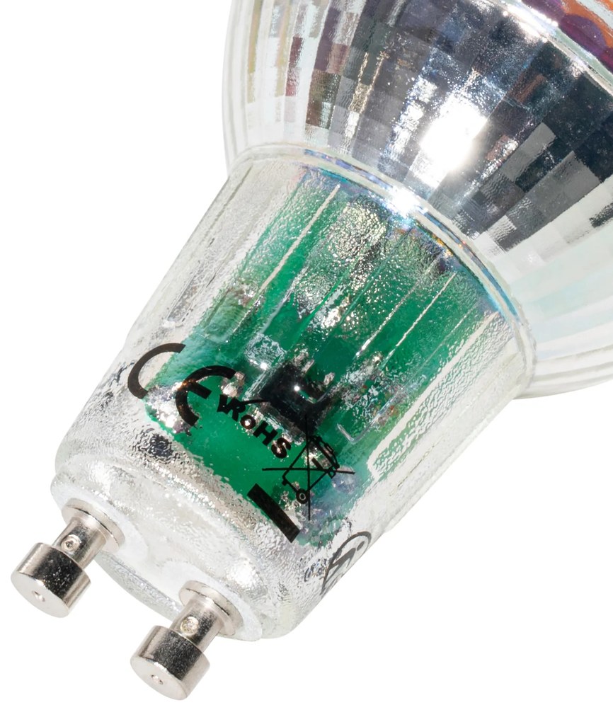 Set van 5 GU10 dimbare LED lamp schemersensor 3W 200 lm 2200K