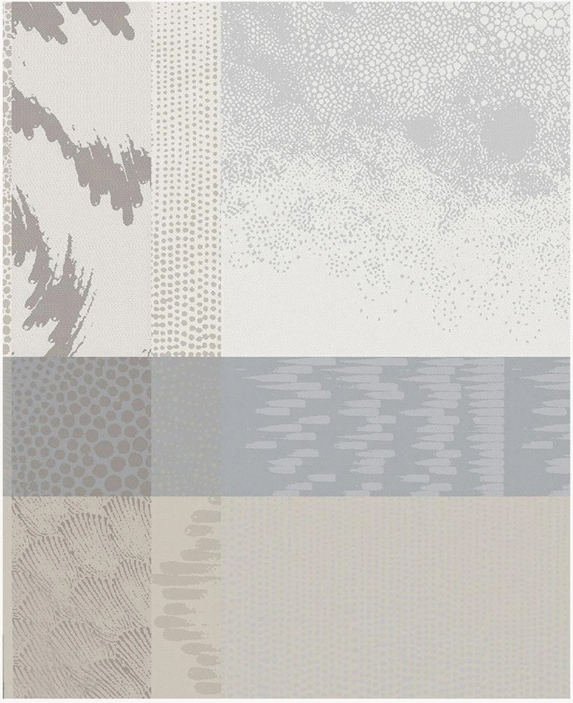 Jacquard placemats Mille Matieres Vapeur met acryl coating, 4-delig