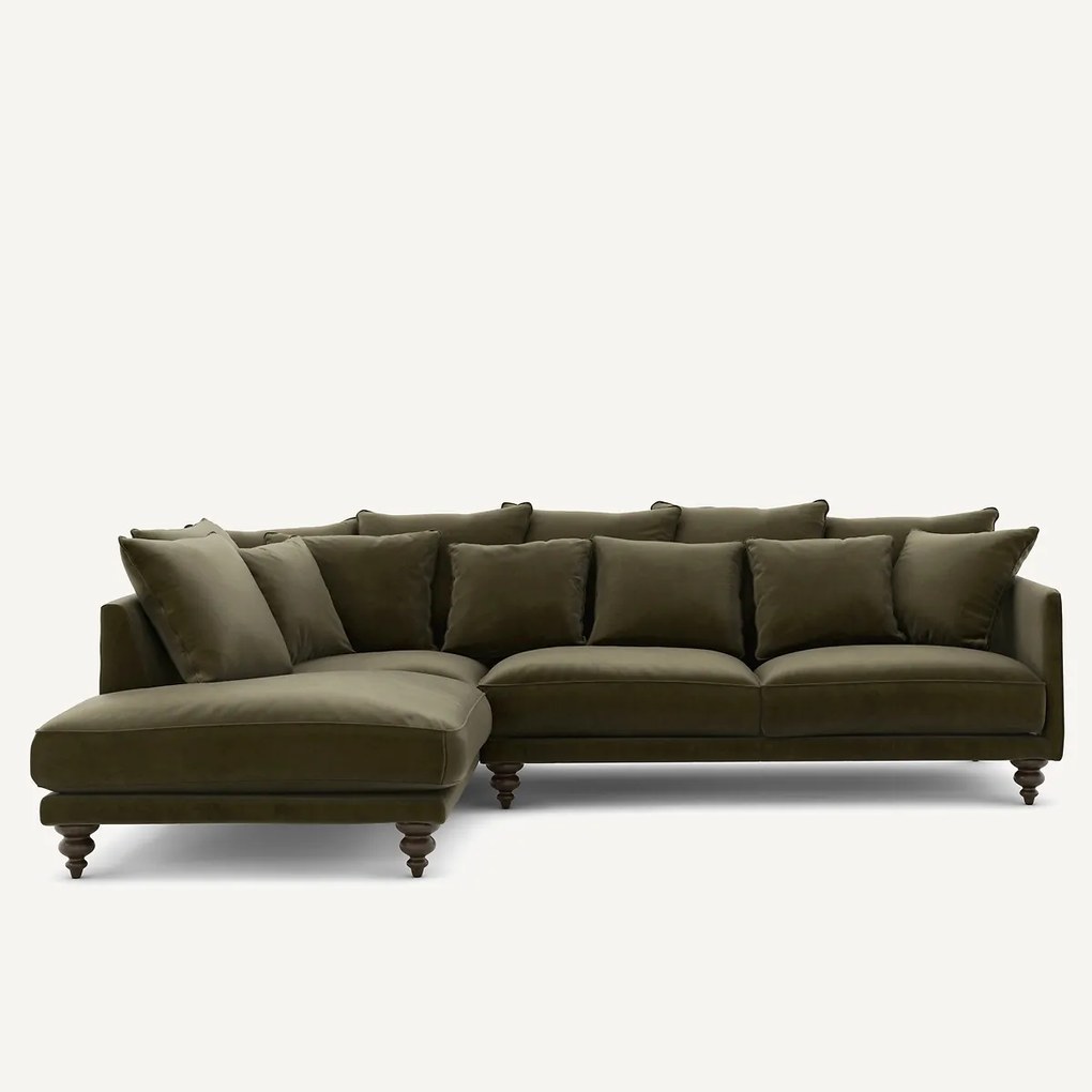 Fluwelen hoekbank, LAZARE