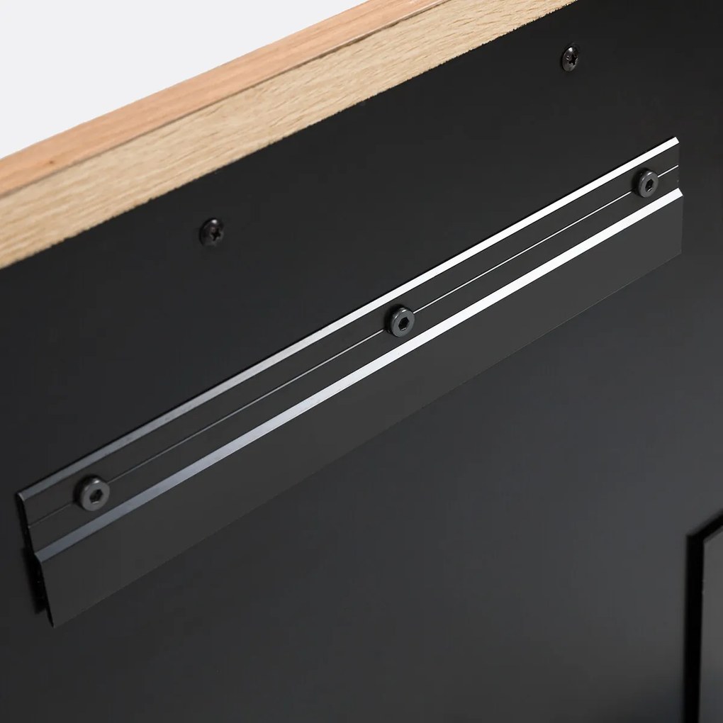Eiken gefineerde spiegel, 60x90 cm, Iodus