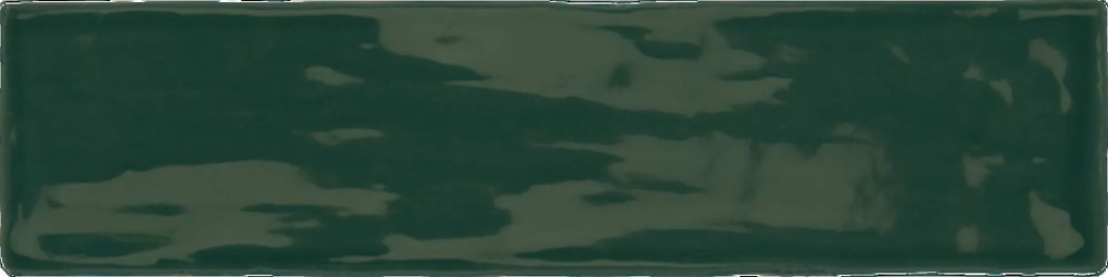 Wandtegel groen Harmony Poitiers 30x7cm green glans gerectificeerd