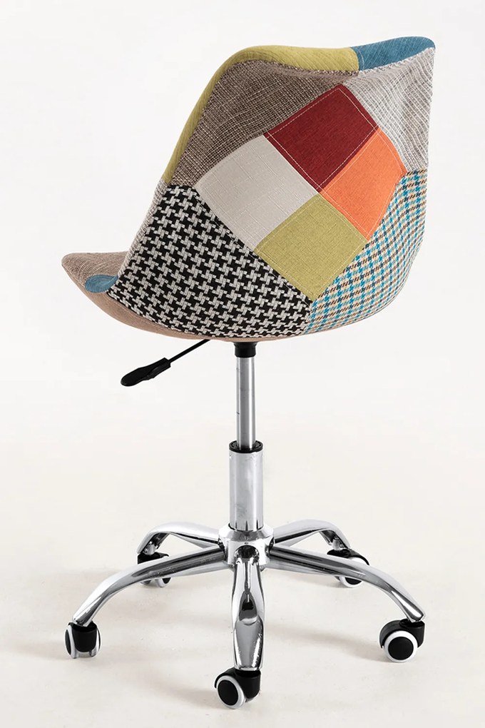 Set 4 Neo Patchwork Stoelen