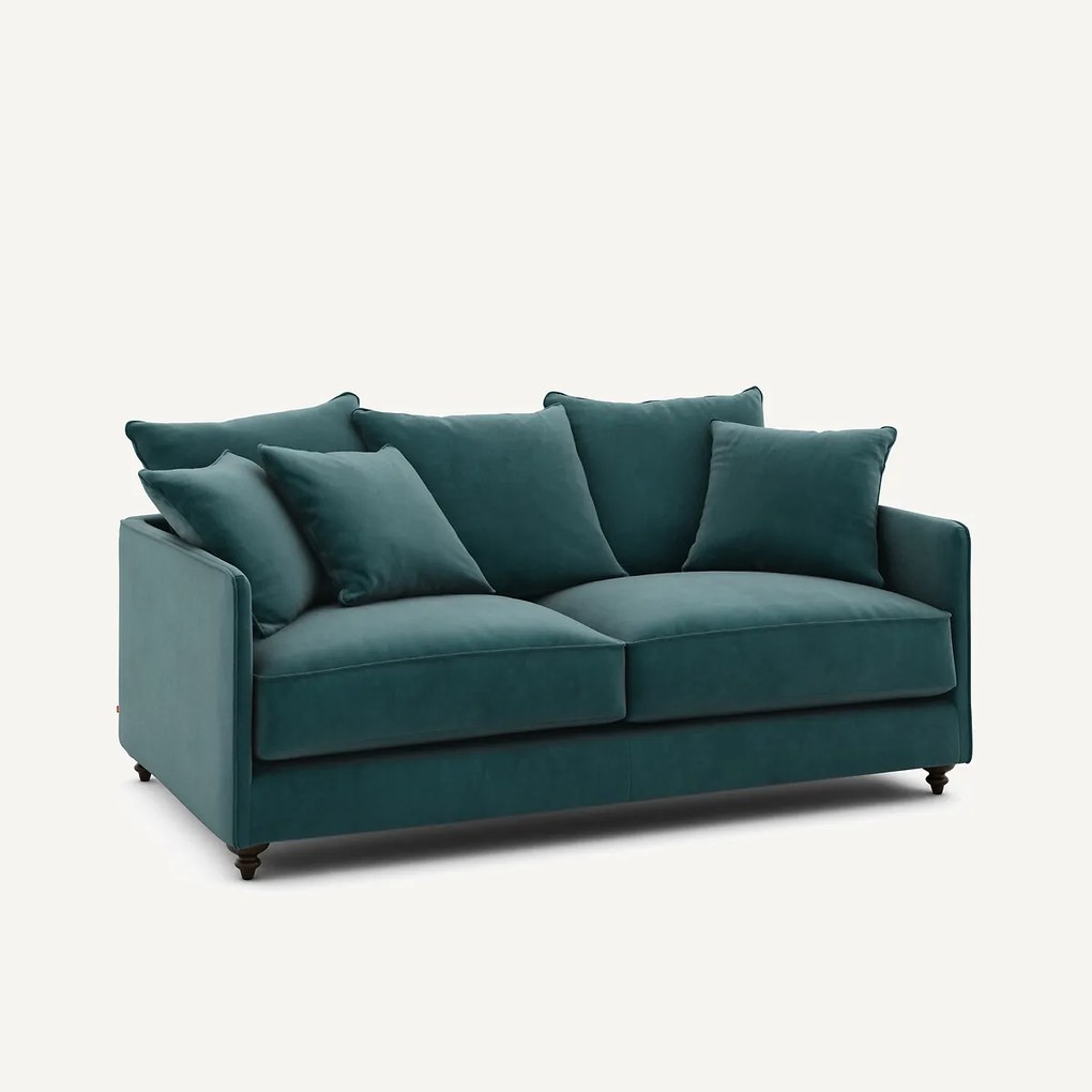 Omvormbare compacte bank in fluweel, Lazare