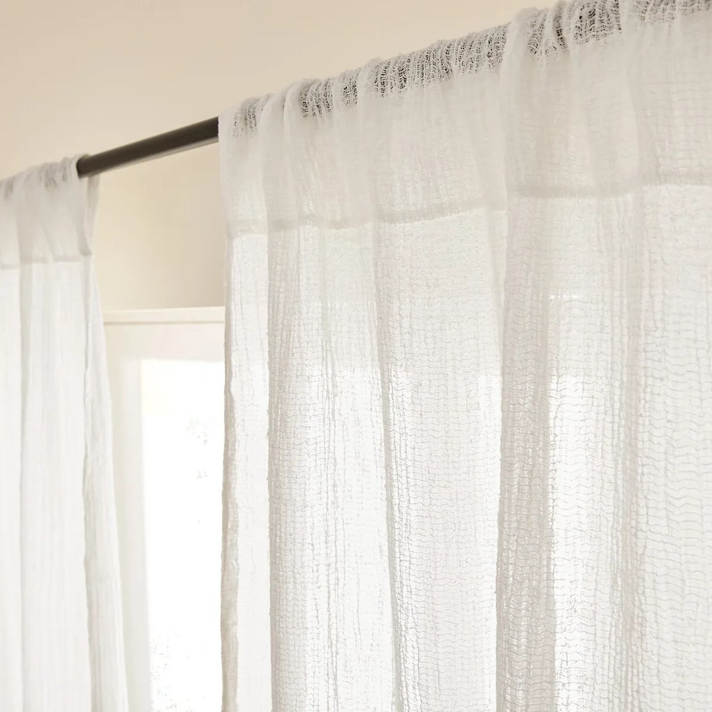 Gordijn van doorgestikt linnen, EMISIS