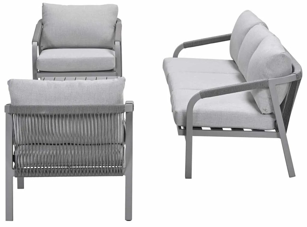 Garden Impressions Tarera loungeset 4-delig - taupe