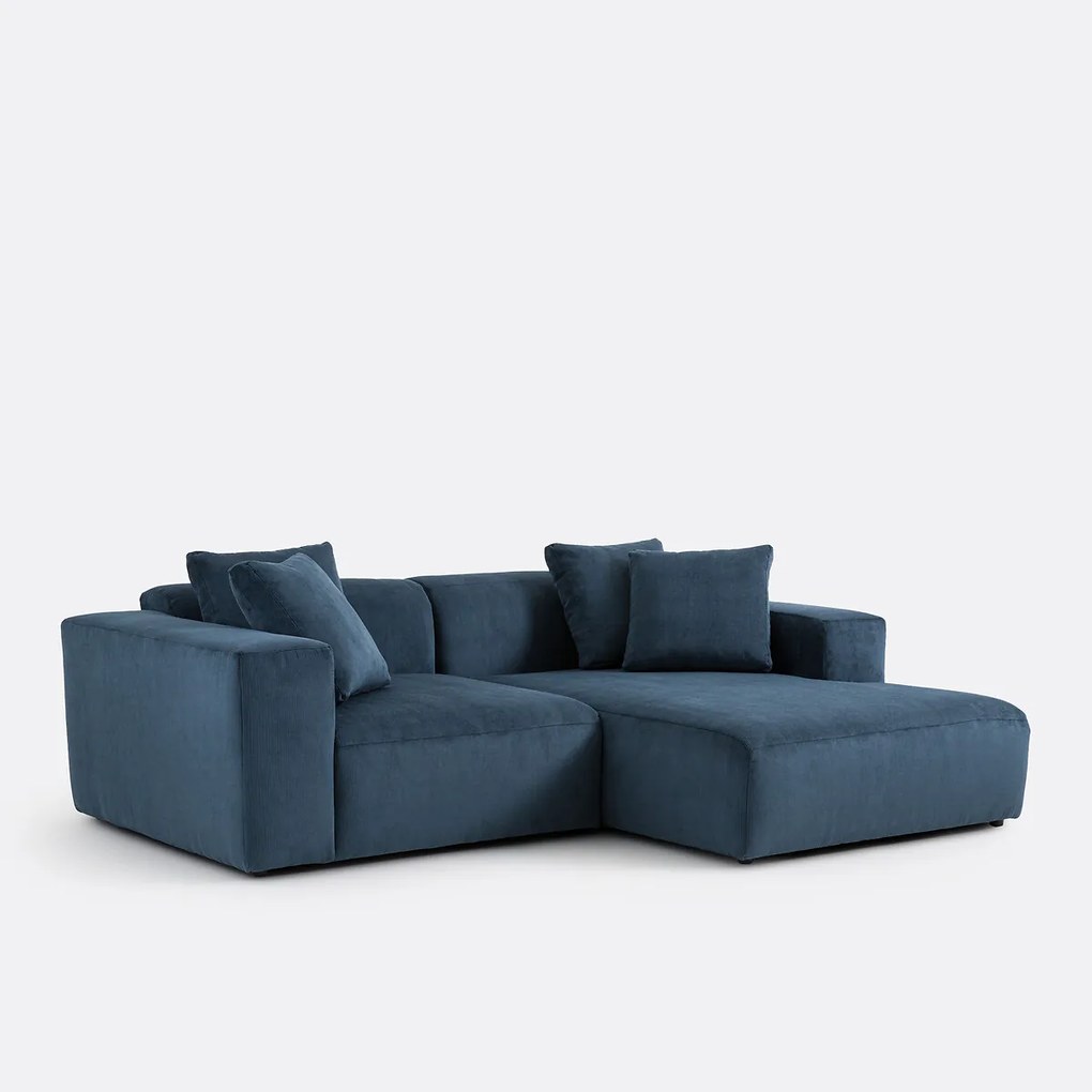 Rechter hoekbank, ribfluweel, Liora