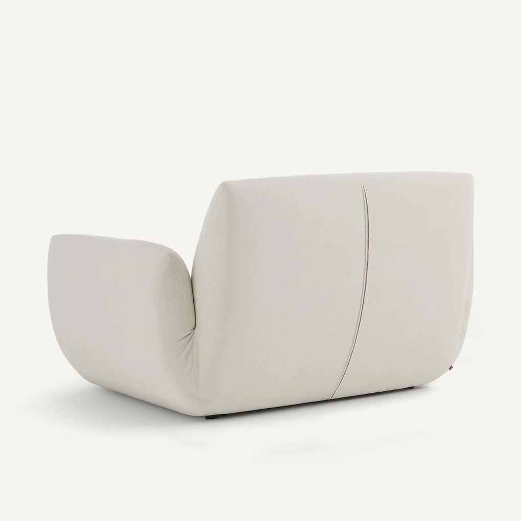 Fauteuil, gevlekt canvas, SPOGANO