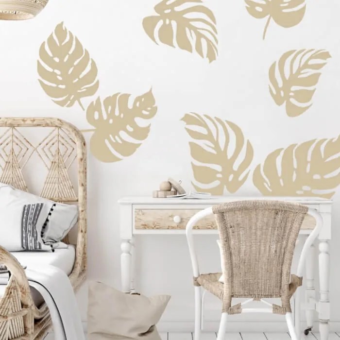 INSPIO Bladeren - muurstickers voor in de kamer