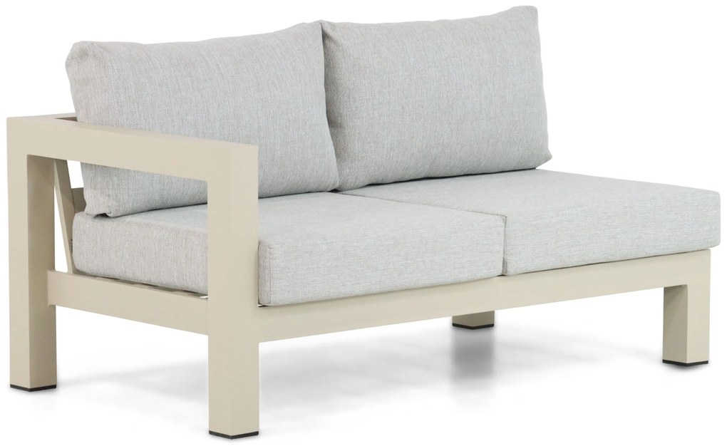 Hoek loungeset 5 personen Aluminium Taupe Lifestyle Garden Furniture Luca