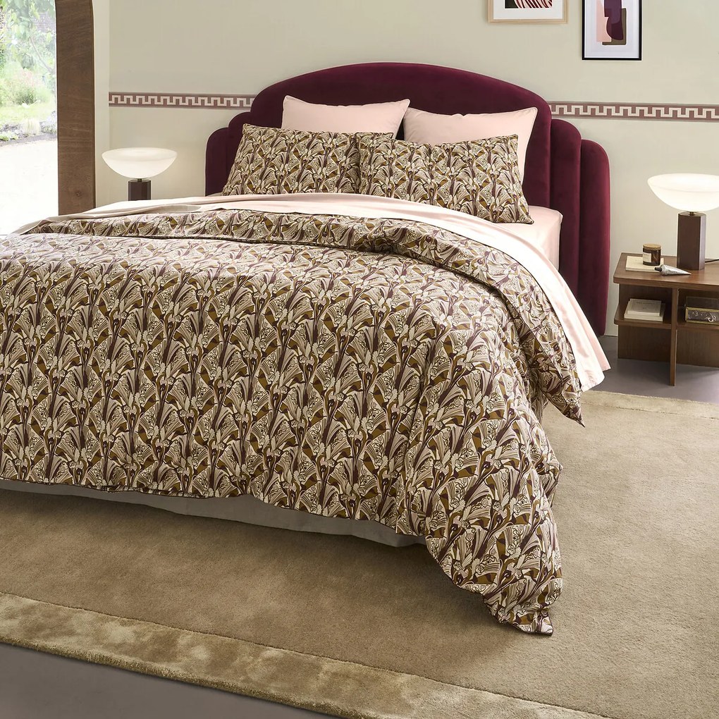 Vloerkleed in wol en viscose, Duoma