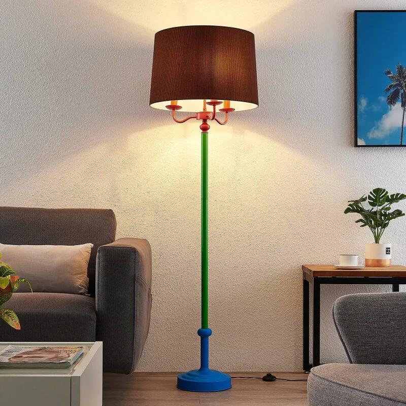 Christer vloerlamp, meerkleurig, 160 cm - lampen-24