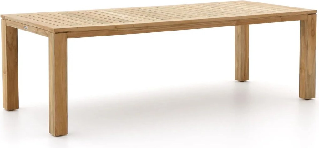 Tuin eettafel Sunyard  | Rechthoekig  | Tuintafel Teakhout | 220x90cm | 6 personen | Kees Smit Tuinmeubelen