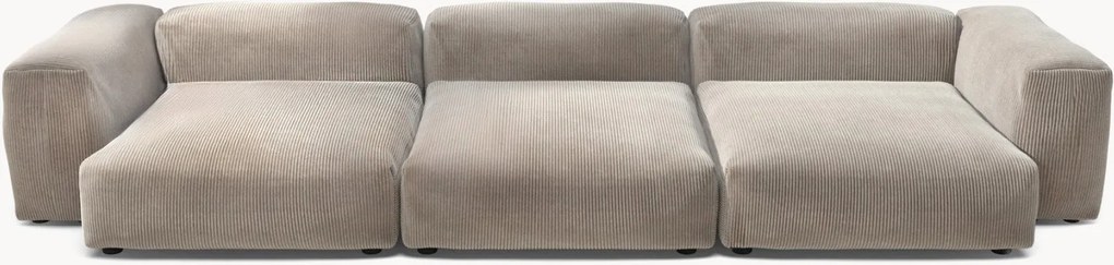 Modulaire bank Vetsak (4-zits) van corduroy