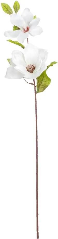 Kunstbloem Magnolia - wit - 65 cm - Leen Bakker