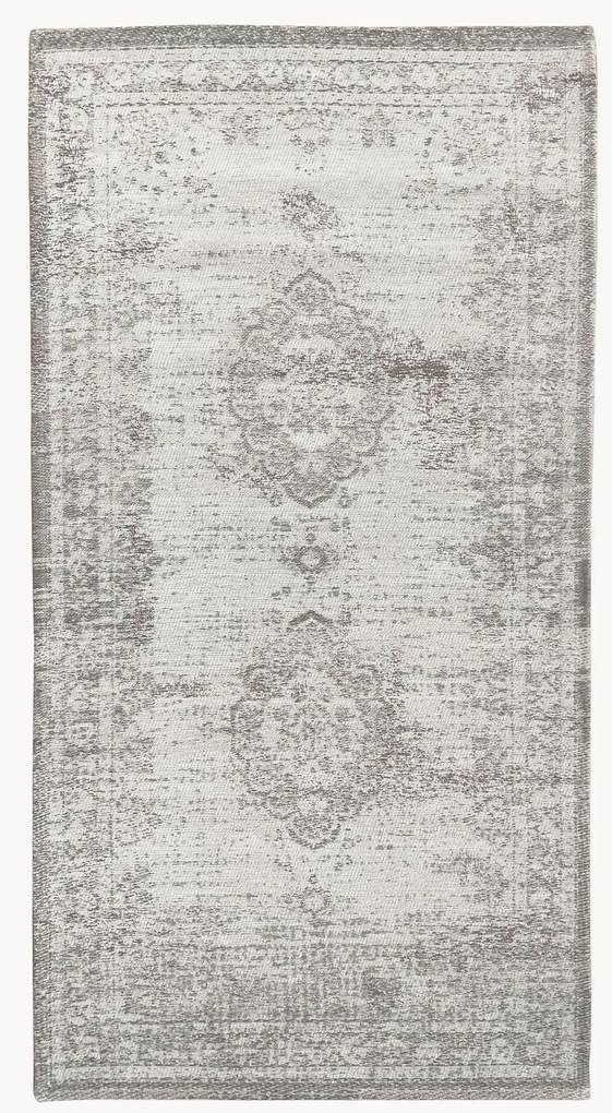 Platgeweven jacquard indoor & outdoor vloerkleed Medallion