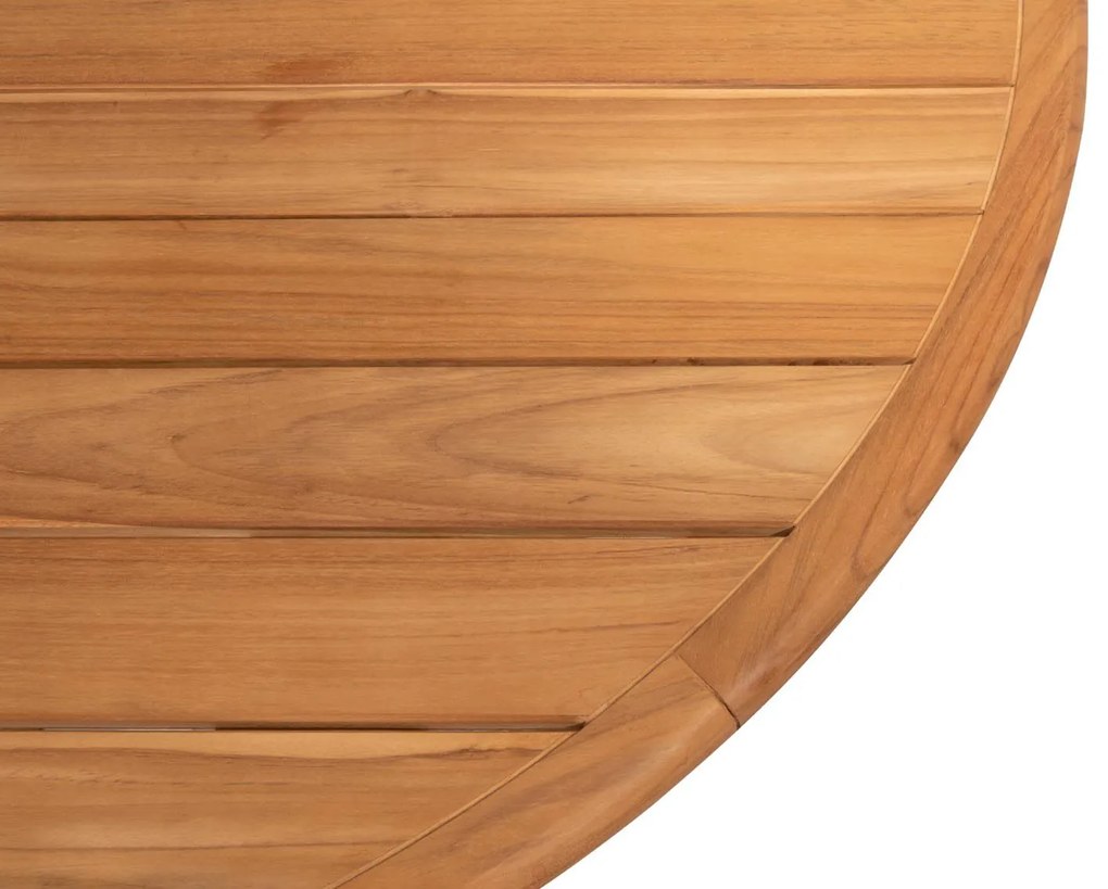 Taste by 4 Seasons Corsica teakhouten tuintafel met rond blad Ø 160 cm SALE  Tuintafel    houtkleur weerbestendig