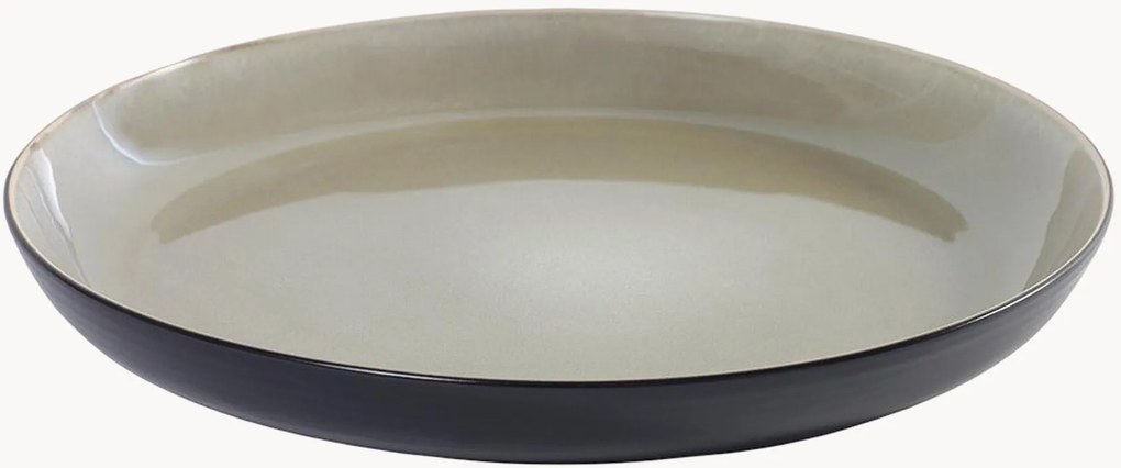 Serveerplateau Pure met reactief glazuur, 3-delig