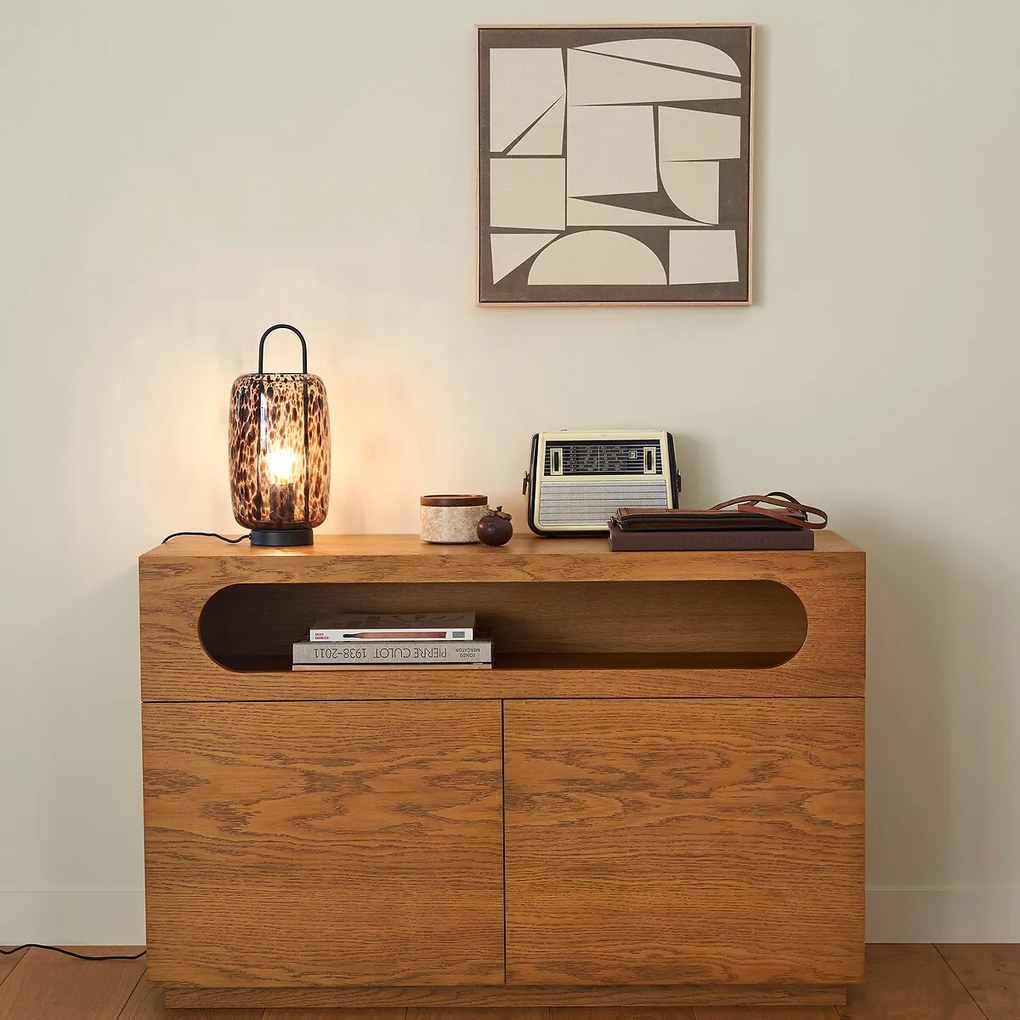 Ingelijste canvas in linnen, Delya