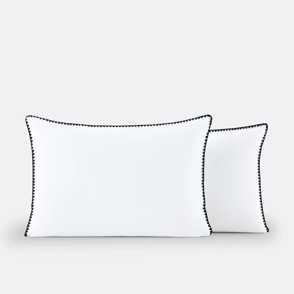 Kussensloop in gewassen katoen, Merida