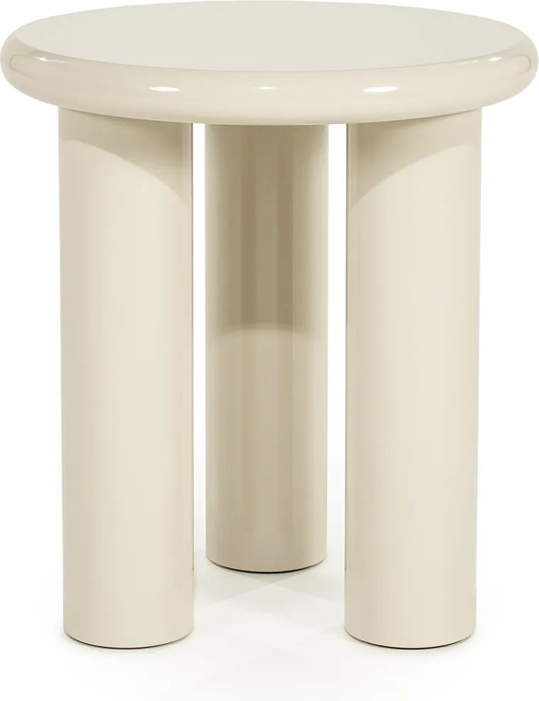 Ronde Salontafel Small Beige - 45 X 45cm.