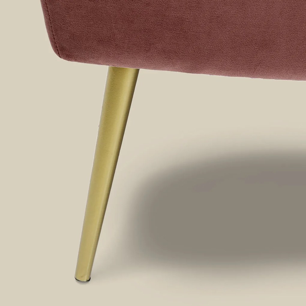 Kare Design Sandwich Roze Velvet Design Bankje