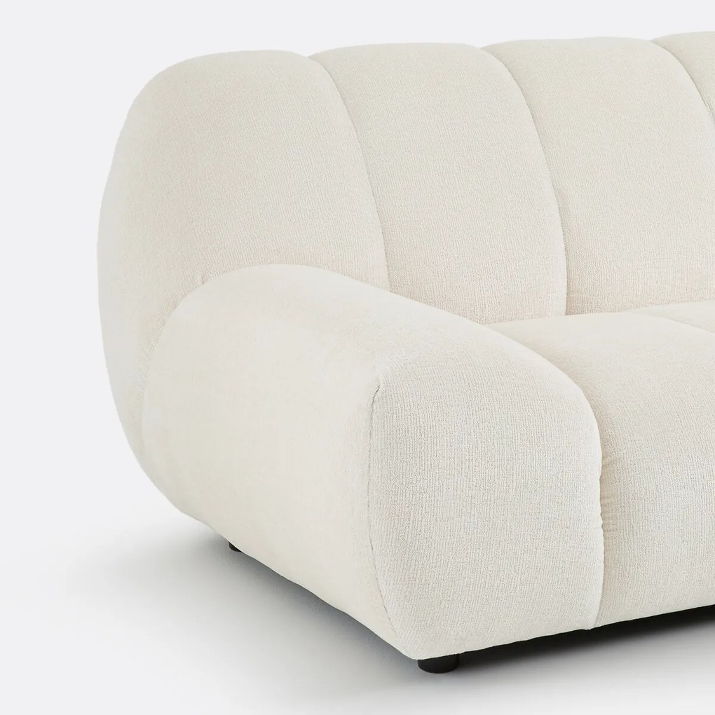 XL fauteuil, dik fluweel, Nuria
