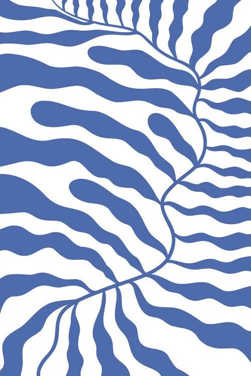 Ilustratie Henri Matisse Blue Algae, jay stanley