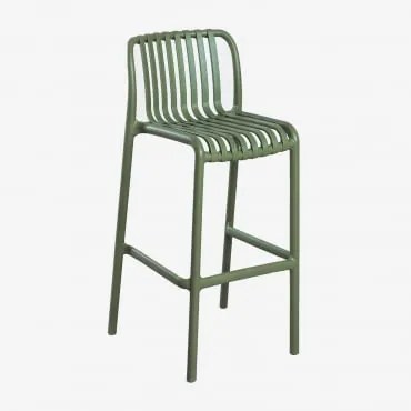 Wendell Stapelbare Hoge Kruk Leger Groen & ↑77 Cm - Sklum