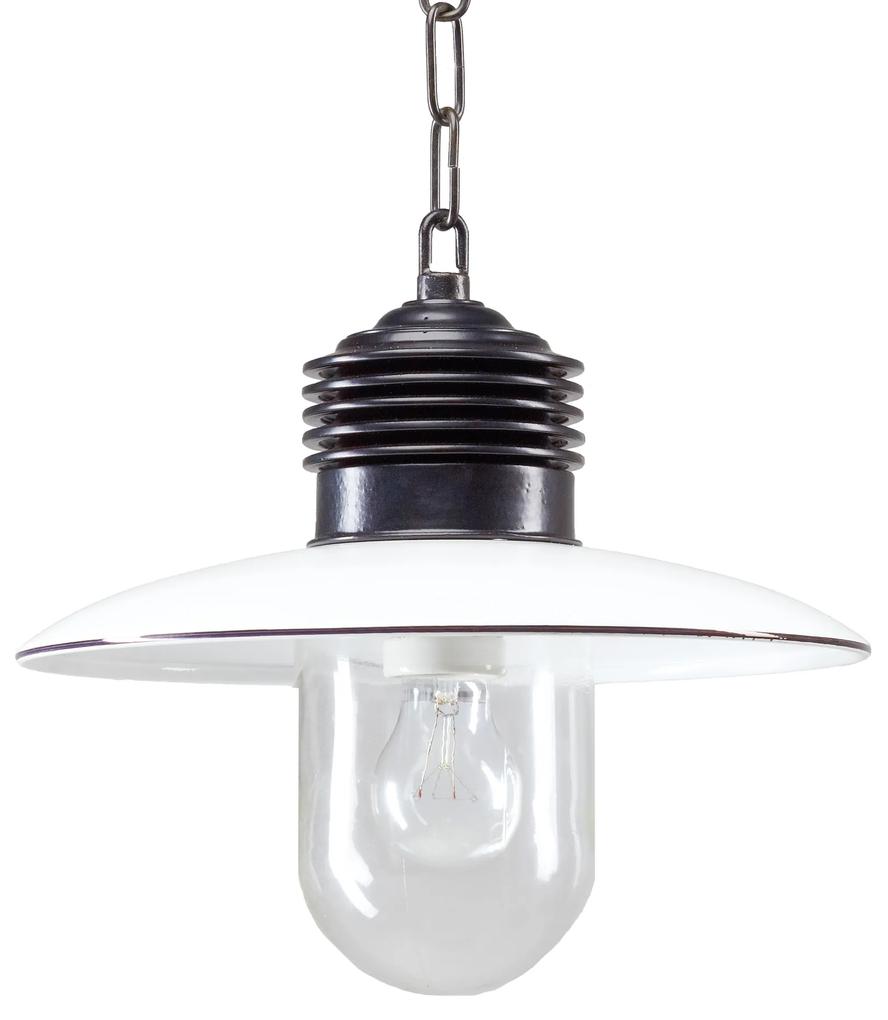 Hanglamp Ampere ketting Zwart/Wit