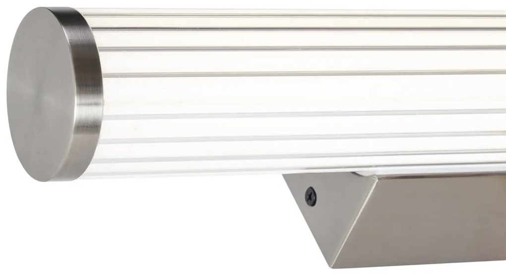 Retro wandlamp gunmetal 40.4cm incl. LED IP44 - Coco