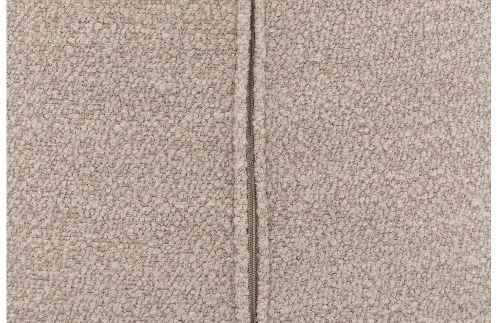 Goossens Eetkamerstoel Hera wit stof leuning, modern design