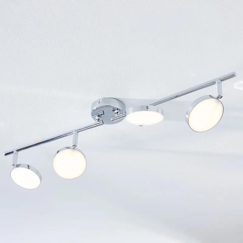 LED plafondspot Keylan, 4-lamps - lampen-24