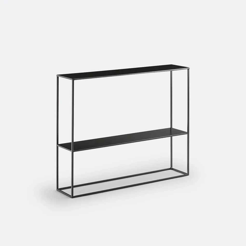 Stalen metalen wandtafel, dubbel blad, Miva