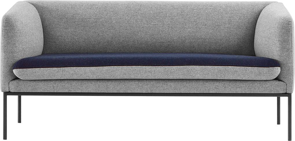 Ferm Living Turn Sofa bank Wool 2-zits grijs