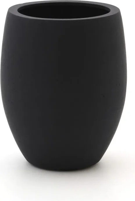 Bloempot Luca Lifestyle Grigio | Grijs Kunststof  | ø40cm | Geschikt voor buiten en binnen | Kees Smit Tuinmeubelen