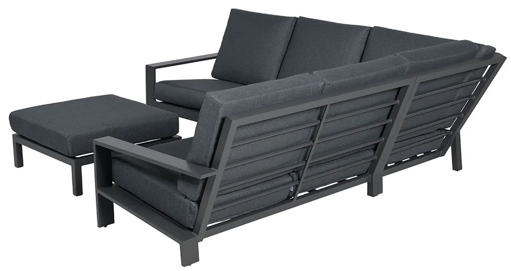Garden Impressions Coba loungeset 5-delig donker grijs
