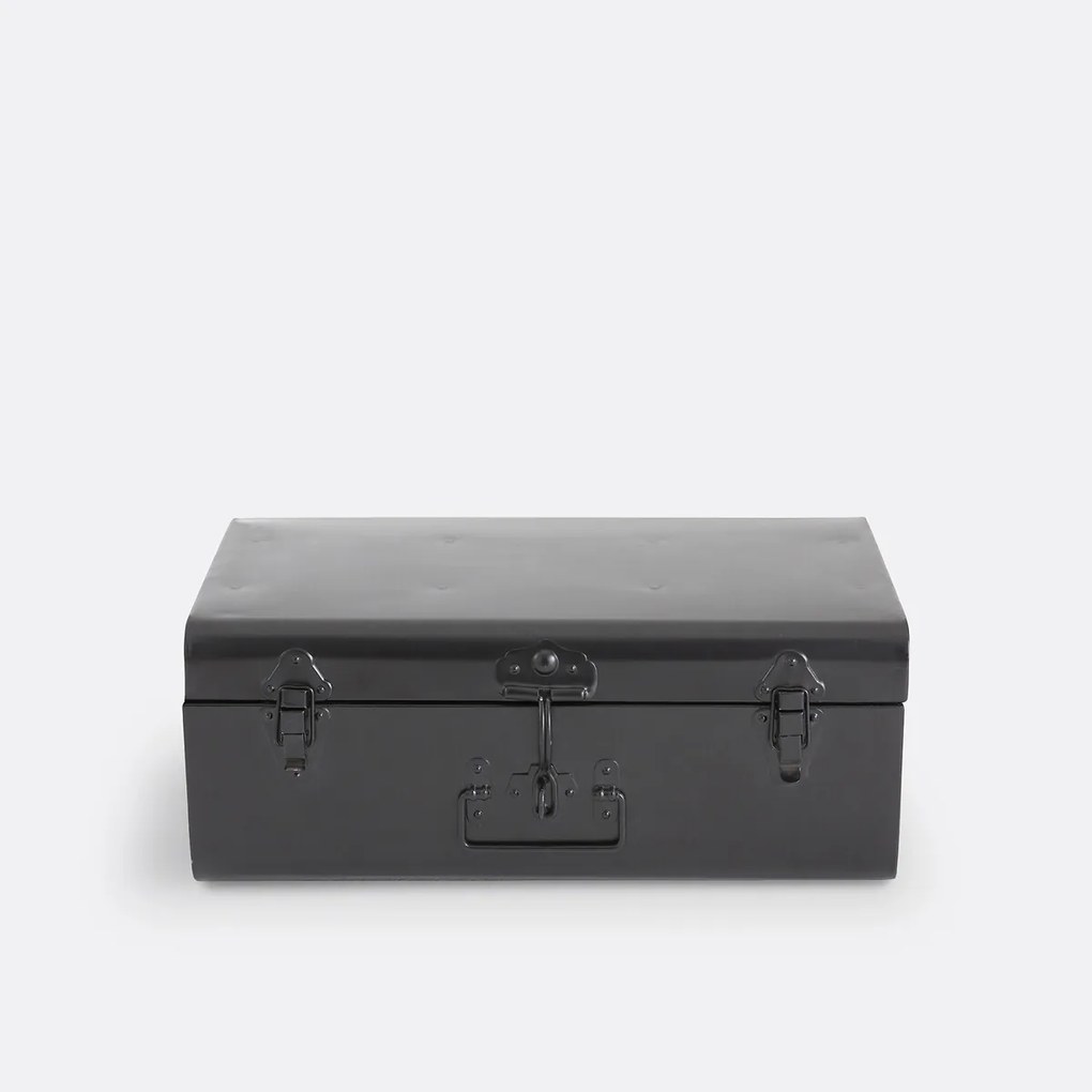 Koffer in staalmetaal, Masa