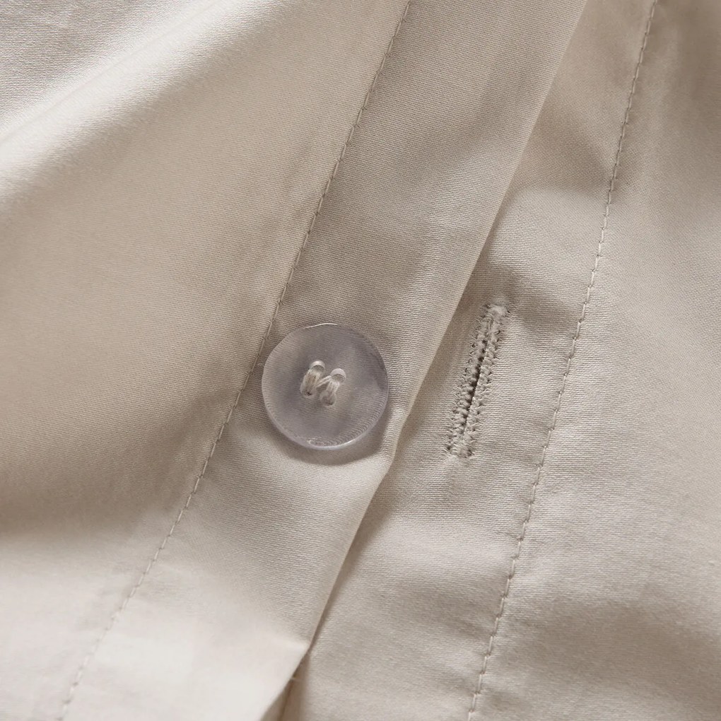 Dekbedovertrek van katoensatijn, 153 draden, Opale