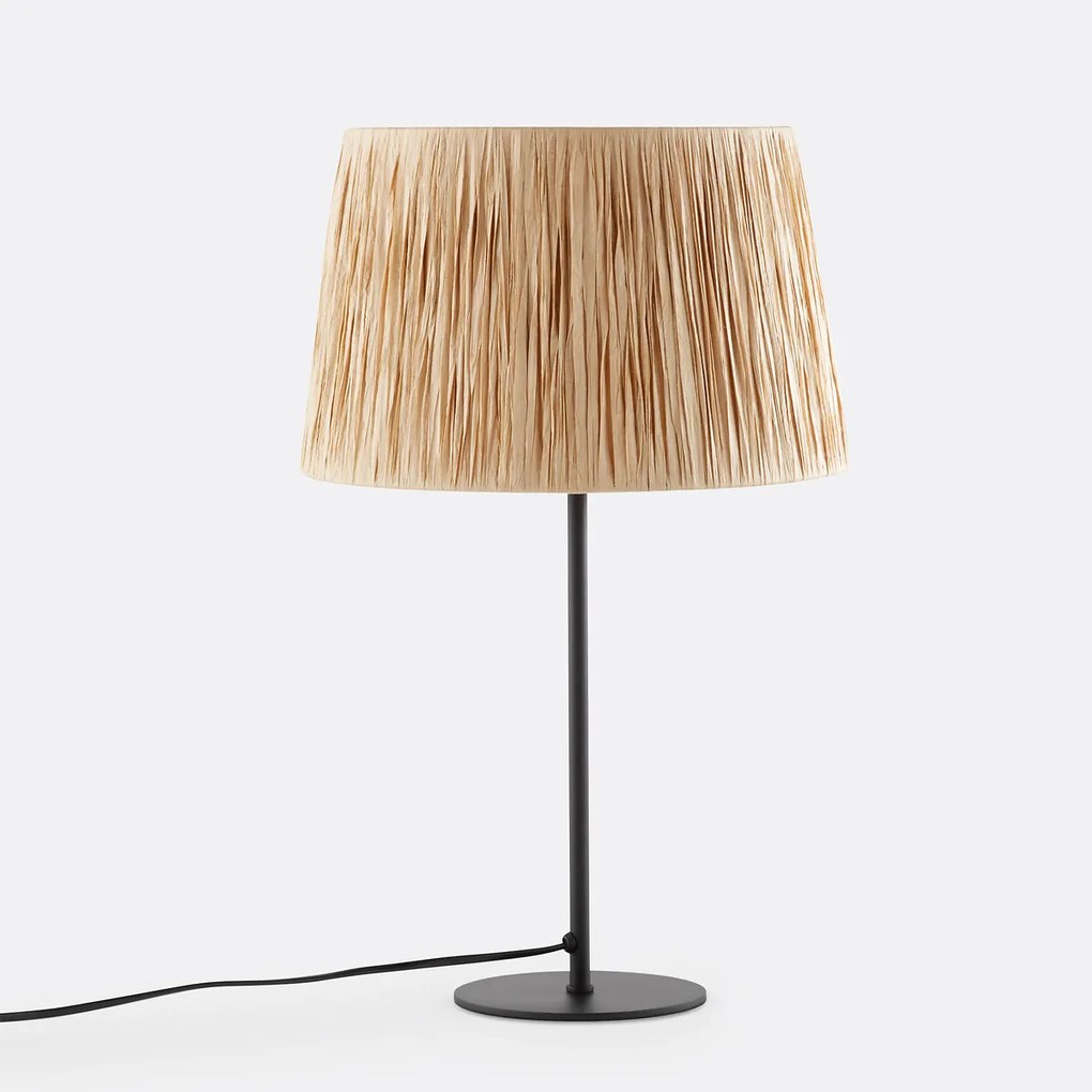 Lampenkap in raffiaØ32 cm, Rafita