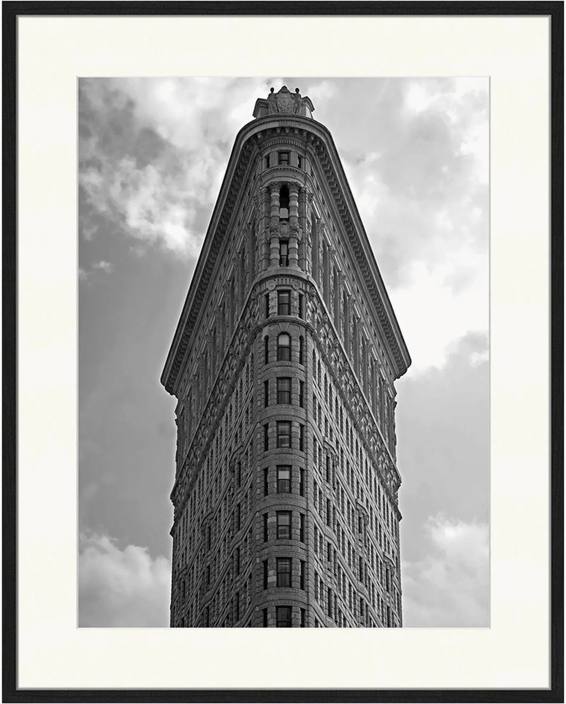 Ingelijste digitale print Flatiron Building